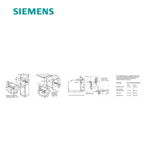 Siemens 西門子 HS736G3B1 71公升 60厘米 嵌入式組合式蒸焗爐